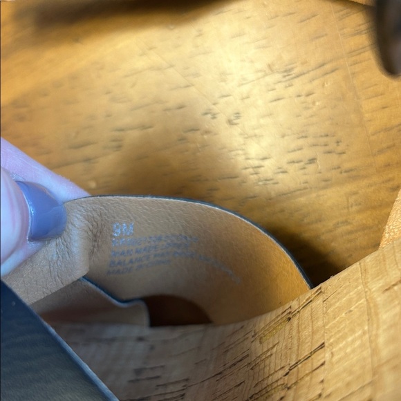 Kork-Ease Black Leather Cork Wedges - Picture 8 of 12